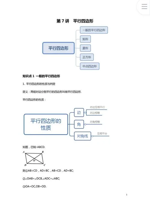 怎么证明平行四边形的判定方法-平行四边形判定方法证明