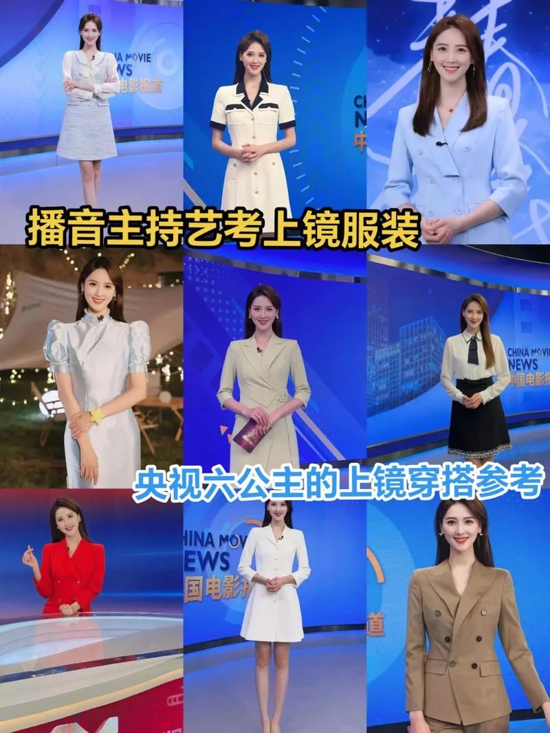 播音主持艺考穿着_2