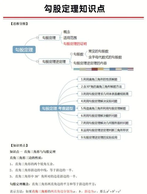 初三勾股定理数学题_2
