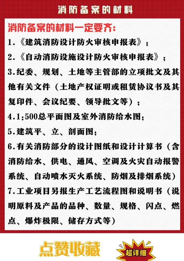 消防备案要求-消防备案须符合