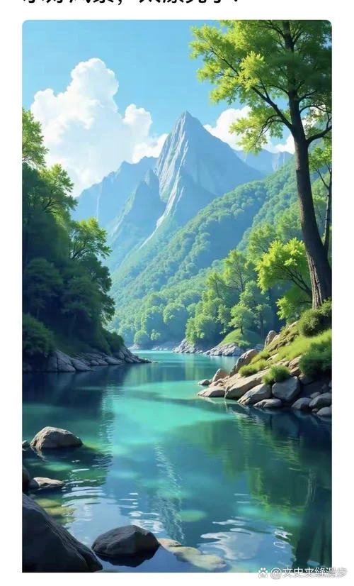 梦见山水风景优美_2