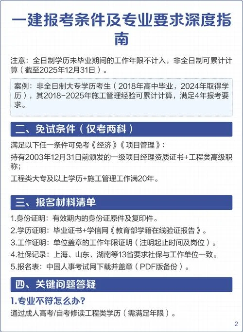 考一建专业要求有哪些_2
