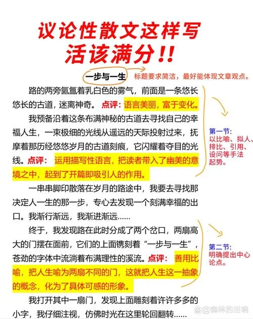 议论文事例素材简短-议论文短素材