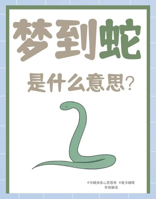 女人做梦梦到蛇是怀孕_1