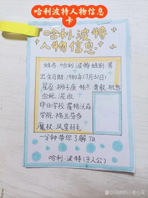 哈利波特介绍自己_2