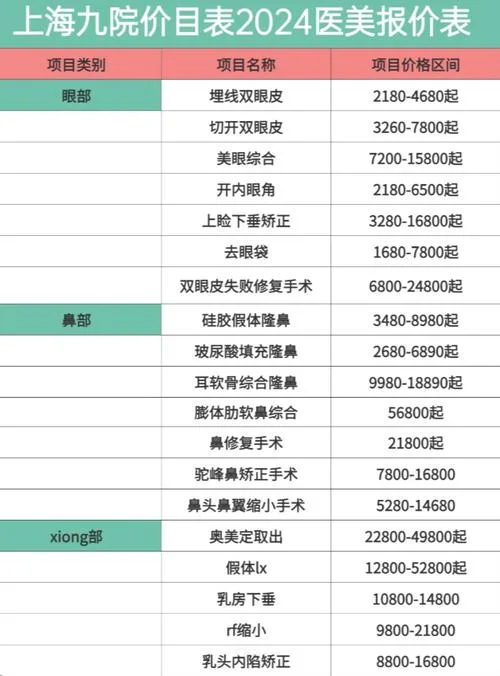 假体隆鼻多少钱_1