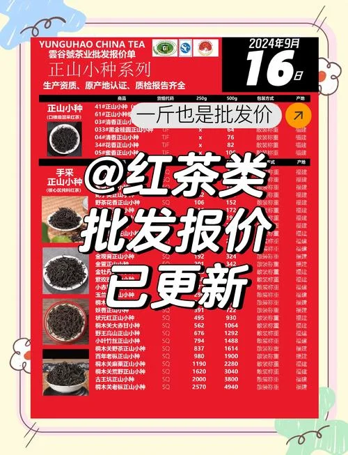滇红多少钱一斤_1