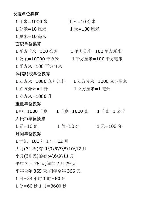 平方米的换算单位公式_1