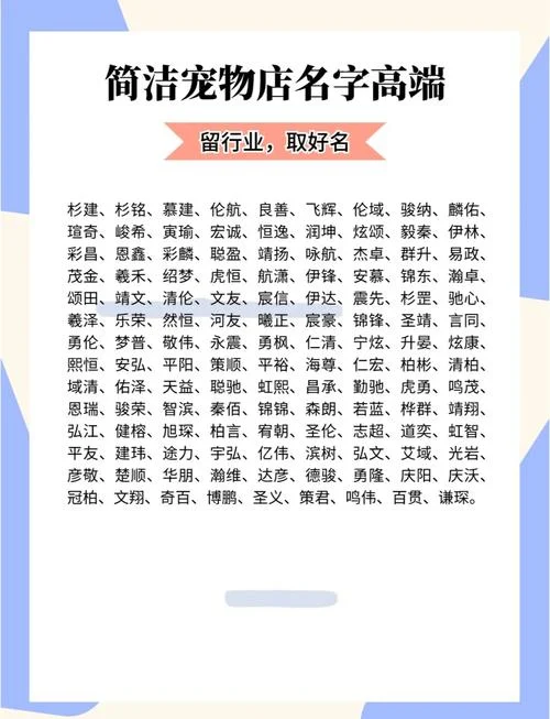 给宠物起名字大全独特_2