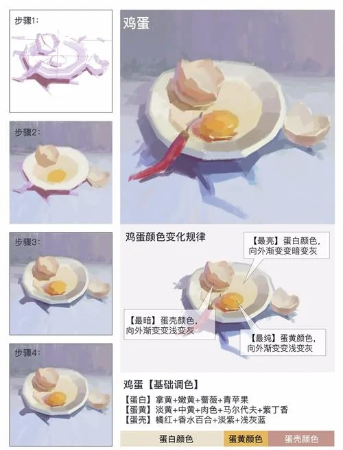 色彩静物调色公式视频_1