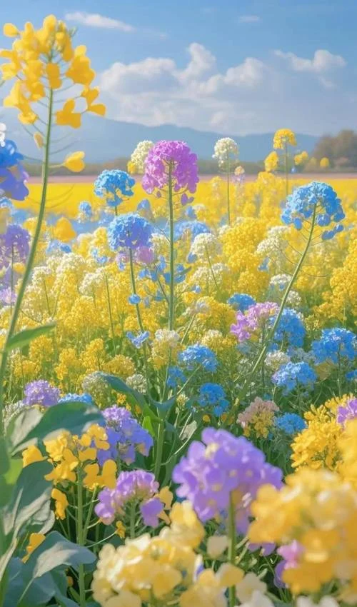 梦见大片油菜花_2