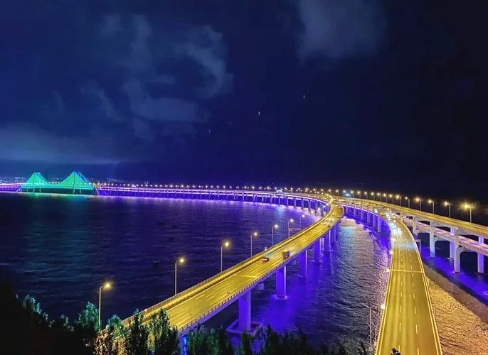 星海湾大桥多少公里_2
