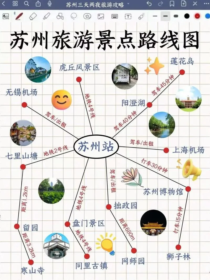 苏州著名景点地图_1