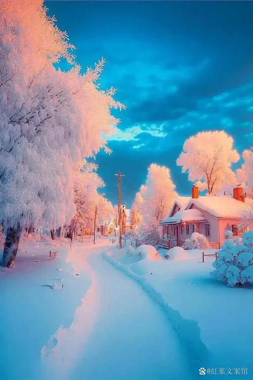梦见雪景图片_1