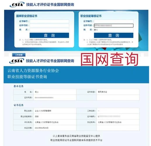 学信网技能证书查询_2