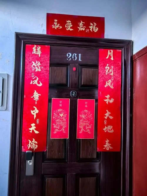新年贴在门上的叫什么_2