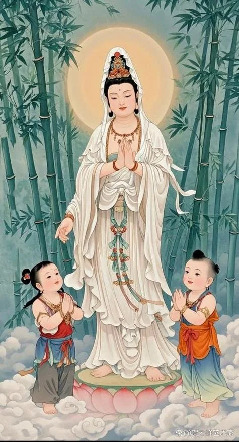 梦见地上放的几尊菩萨_2