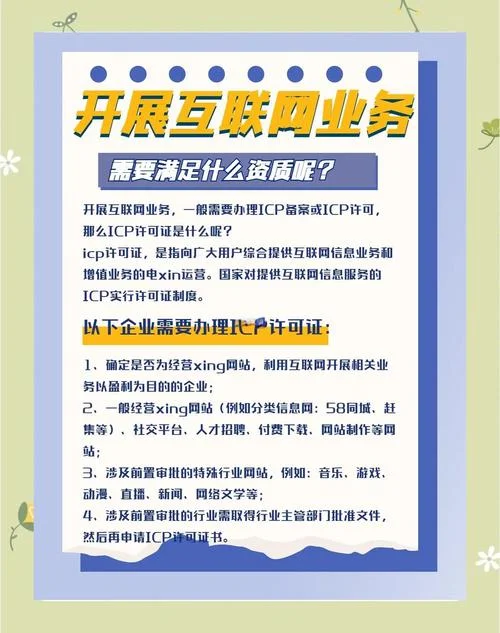 互联网服务资质许可-互联网服务资质许可