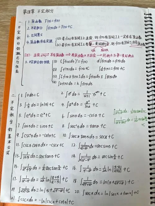 积分常用公式-常用积分公式