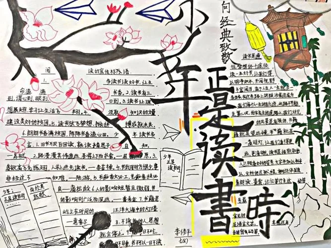 文学手抄报内容七年级-七年级文学手抄报内容
