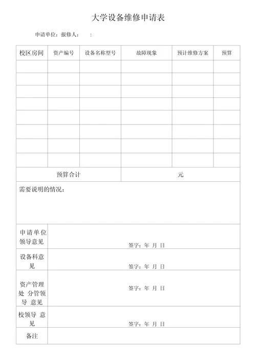 设备改造申请书_1