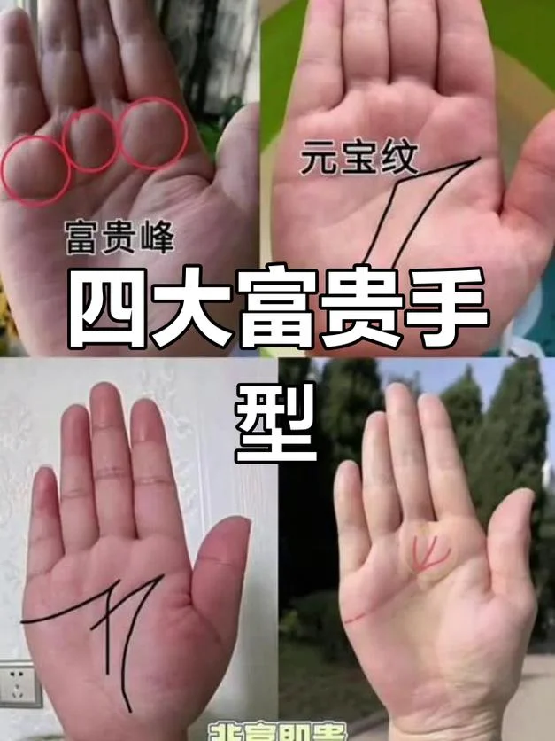 手相 贵人线多_2