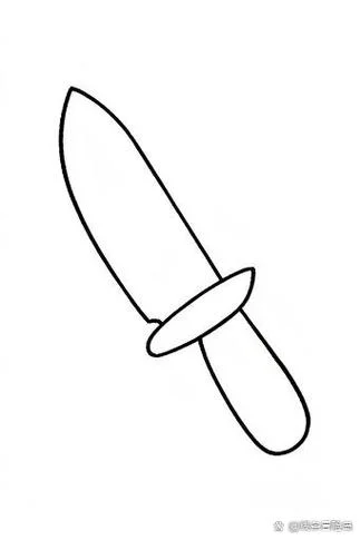 军用刀怎么画-军用刀怎么画