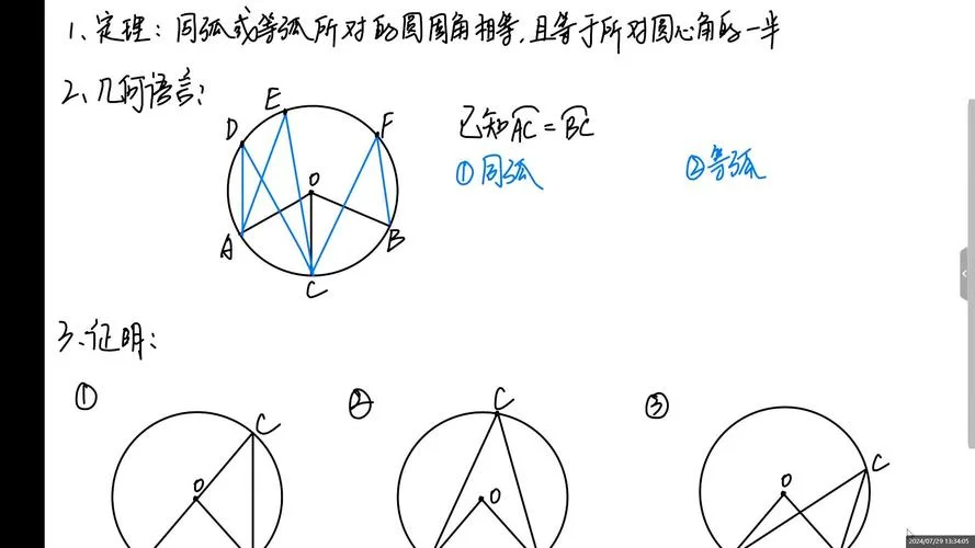 圆周角互补定理_2