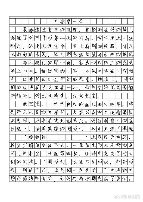 中学我来了作文600字-中学我来了作文