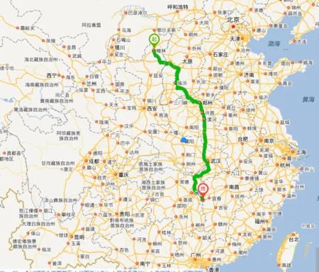 榆林到重庆多少公里-榆林至重庆直线距离约 1000 公里。