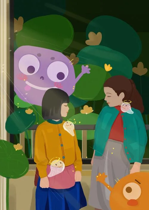 梦见两个女孩子_2