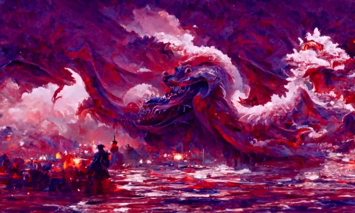 梦见紫色龙_2