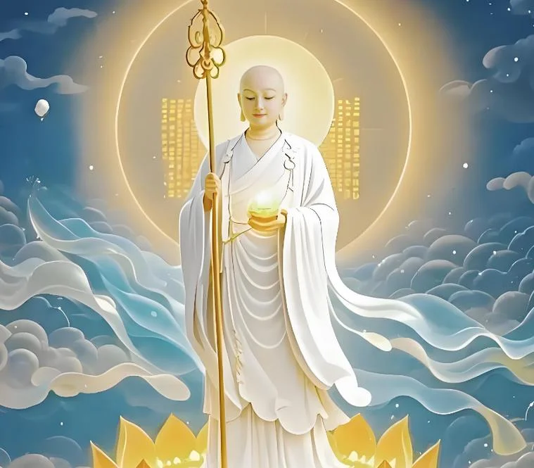 梦见地上放的几尊菩萨_1