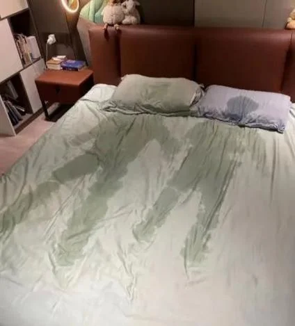 梦见屋里漏雨打湿床铺_2