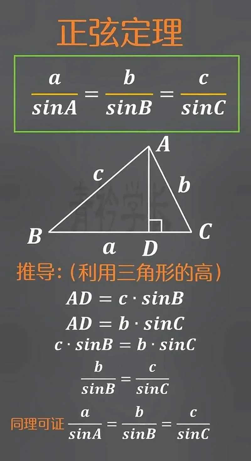 余弦定理如何构造比值-余弦定比分比
