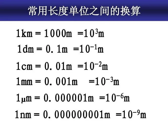 初二物理公式单位换算_2