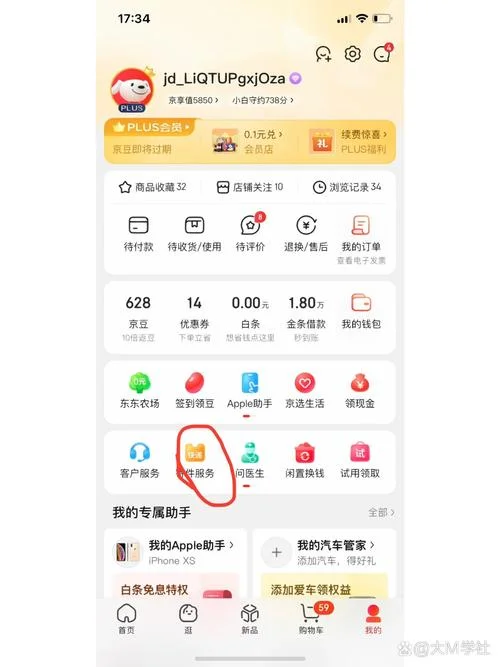 京东快递查询在哪查_1