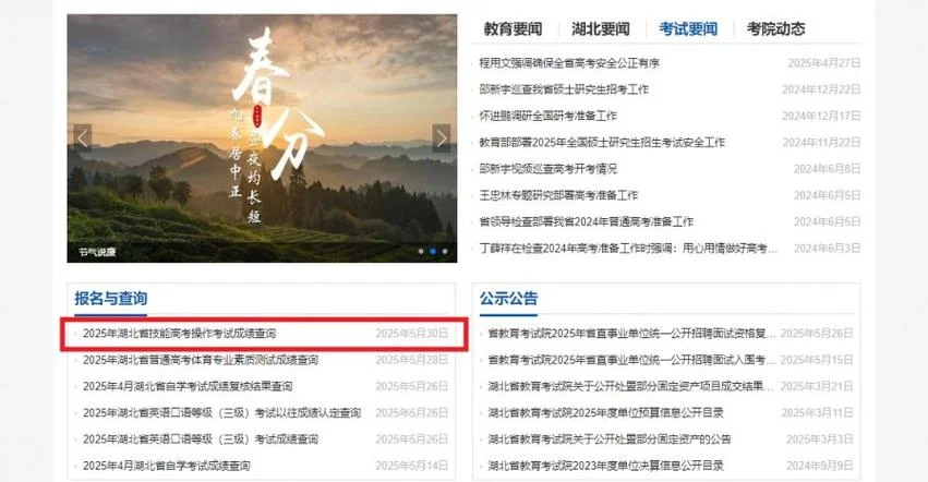 武汉招考网成绩查询_1