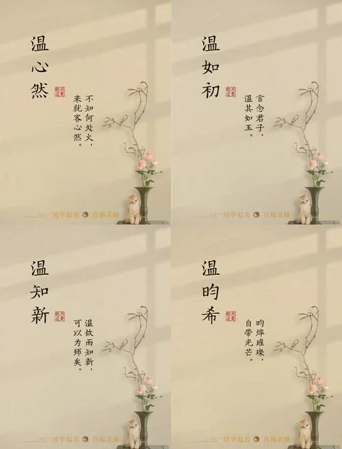 温字起名的诗句唯美-温字起名字诗句美
