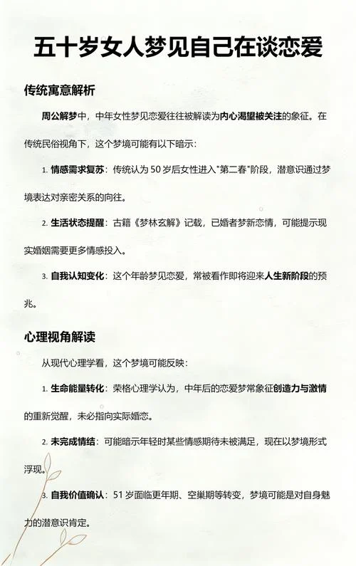 已婚女性梦见谈恋爱_2
