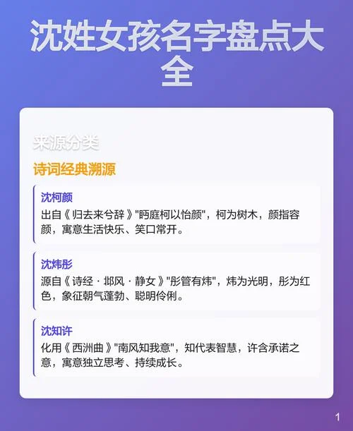 沈姓女孩起名两个字-沈姓女孩起两字名
