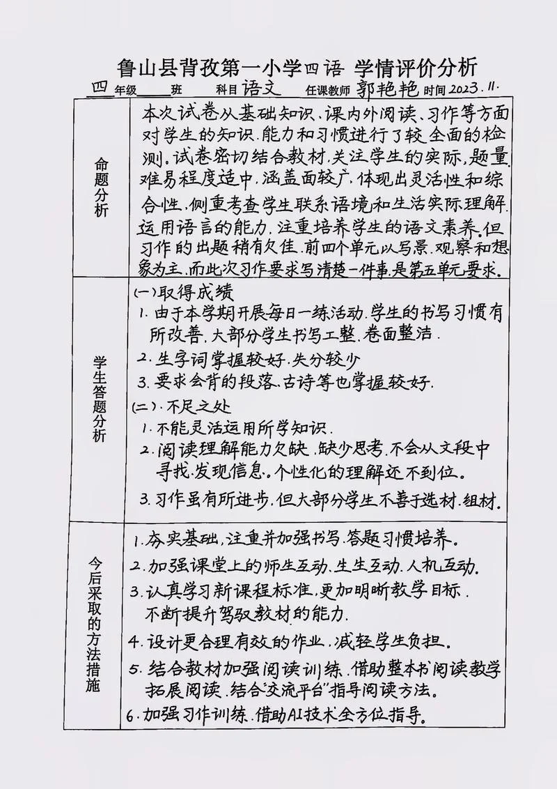 语文成绩分析_1