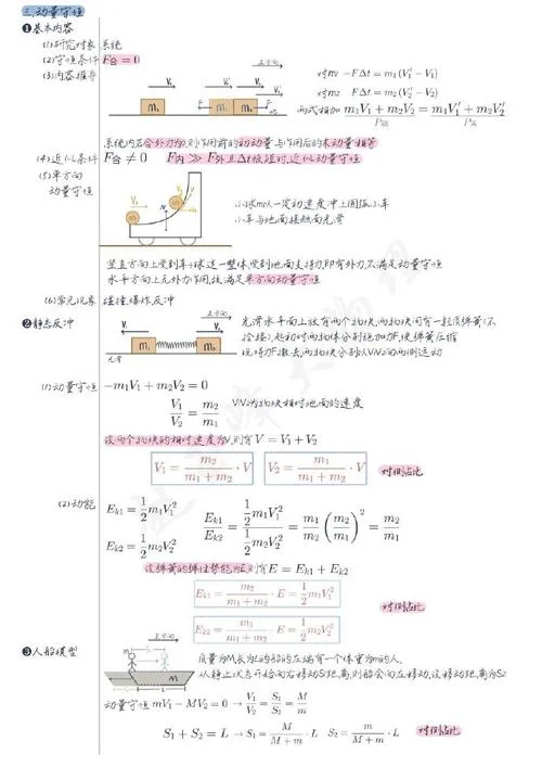 动量定理和动量守恒定律-动量定理及守恒定律