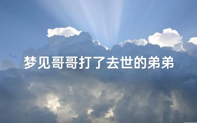 梦见死去哥哥_2
