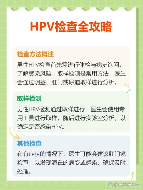 男性如何做hpv筛查-男性做 HPV 筛查