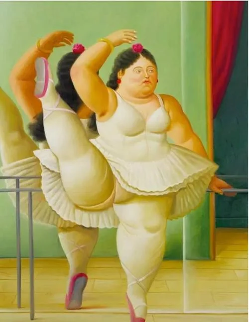 梦见胖女人跳舞_1