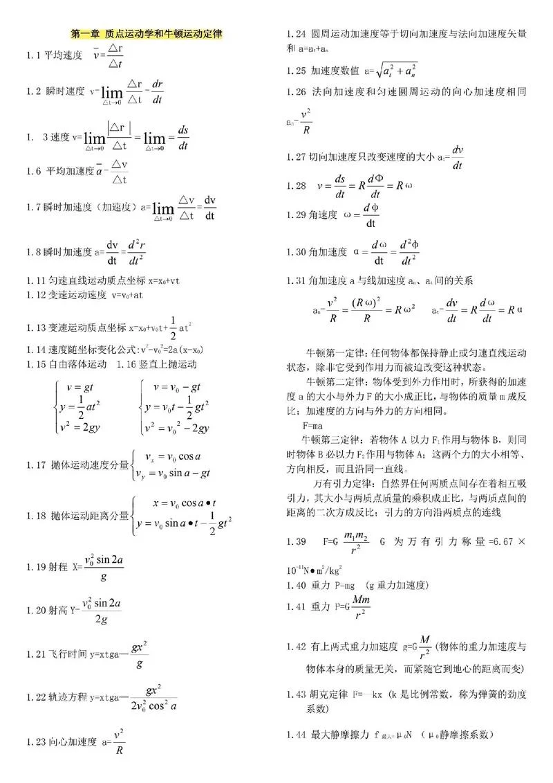 物理公式_1