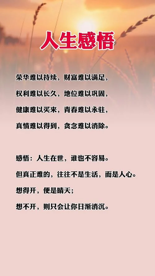 对于人生的感悟_1