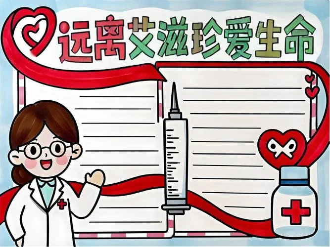 预防艾滋的手抄报图片_1