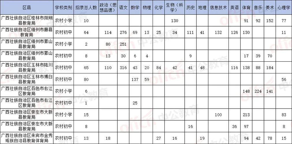 特岗教师报名条件广西_1